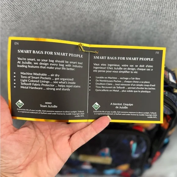 Jujube Butterfly Print Backpack - Picture 16 of 16